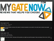 Tablet Screenshot of mygatenow.com